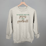 Sundays Are For Jesus And Football Aaria Tees