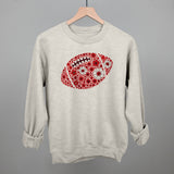 Floral Football Red Aaria Tees