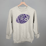 Floral Football Purple Aaria Tees
