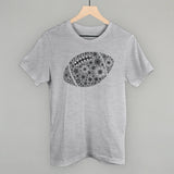 Floral Football Grey Aaria Tees