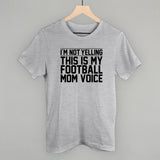 Football Mom Voice Aaria Tees