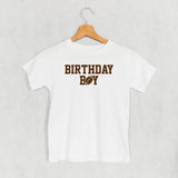 The Birthday Boy Football (Kids) Aaria Tees