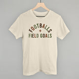 Footballs And Field Goals Aaria Tees
