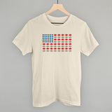Football American Flag Aaria Tees