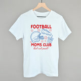 Football Moms Club Doodle Aaria Tees