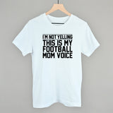 Football Mom Voice Aaria Tees
