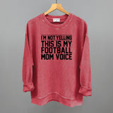 Football Mom Voice Aaria Tees