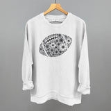 Floral Football Grey Aaria Tees