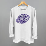 Floral Football Purple Aaria Tees