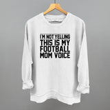 Football Mom Voice Aaria Tees