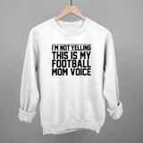 Football Mom Voice Aaria Tees