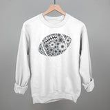 Floral Football Grey Aaria Tees