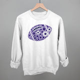 Floral Football Purple Aaria Tees