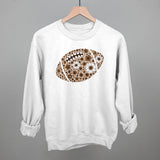 Floral Football Brown Aaria Tees