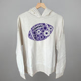 Floral Football Purple Aaria Tees