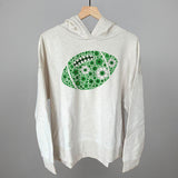 Floral Football Green Aaria Tees