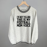 Football Mom Voice Aaria Tees