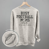 Busy Football Moms Club (Back Print) Aaria Tees