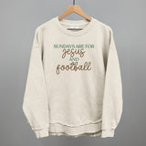 Sundays Are For Jesus And Football Aaria Tees