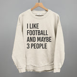 I Like Football And Maybe 3 People Aaria Tees