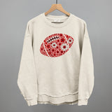 Floral Football Red Aaria Tees