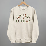 Footballs And Field Goals Aaria Tees