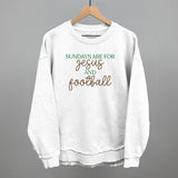 Sundays Are For Jesus And Football Aaria Tees