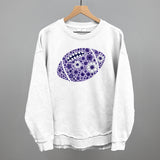 Floral Football Purple Aaria Tees