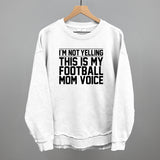 Football Mom Voice Aaria Tees