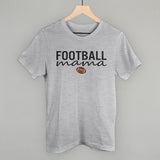 Football Mama Bold and Script Aaria Tees