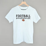 Football Mama Bold and Script Aaria Tees