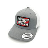 I Identify As An American Woven Patch Hat - Aaria Tees Aaria Tees