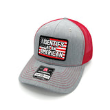 I Identify As An American Woven Patch Hat - Aaria Tees Aaria Tees