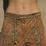Odessa Donut Chain Belt - Two Tone Aaria Tees