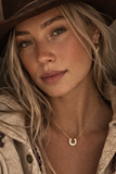 Off To The Races Horseshoe Necklace Aaria Tees