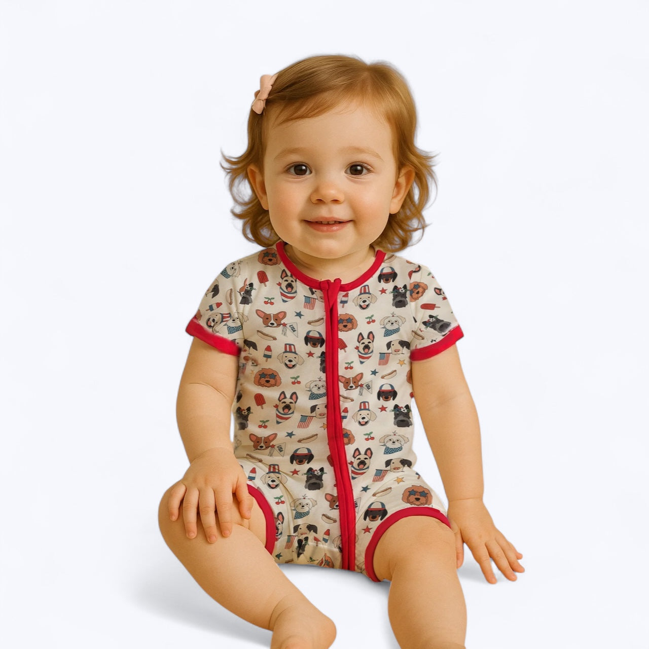 Freedom Dogs (Romper) - Aaria Tees Aaria Tees