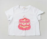Tweenstyle by Stoopher - Pink Cake Boxy Tee - Aaria Tees Aaria Tees