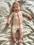 Tulip (Convertible Zip Footies) - Aaria Tees Aaria Tees