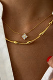 Mae CZ Pendant Necklace Aaria Tees