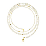 Elowen Pearl Wrap Choker Aaria Tees