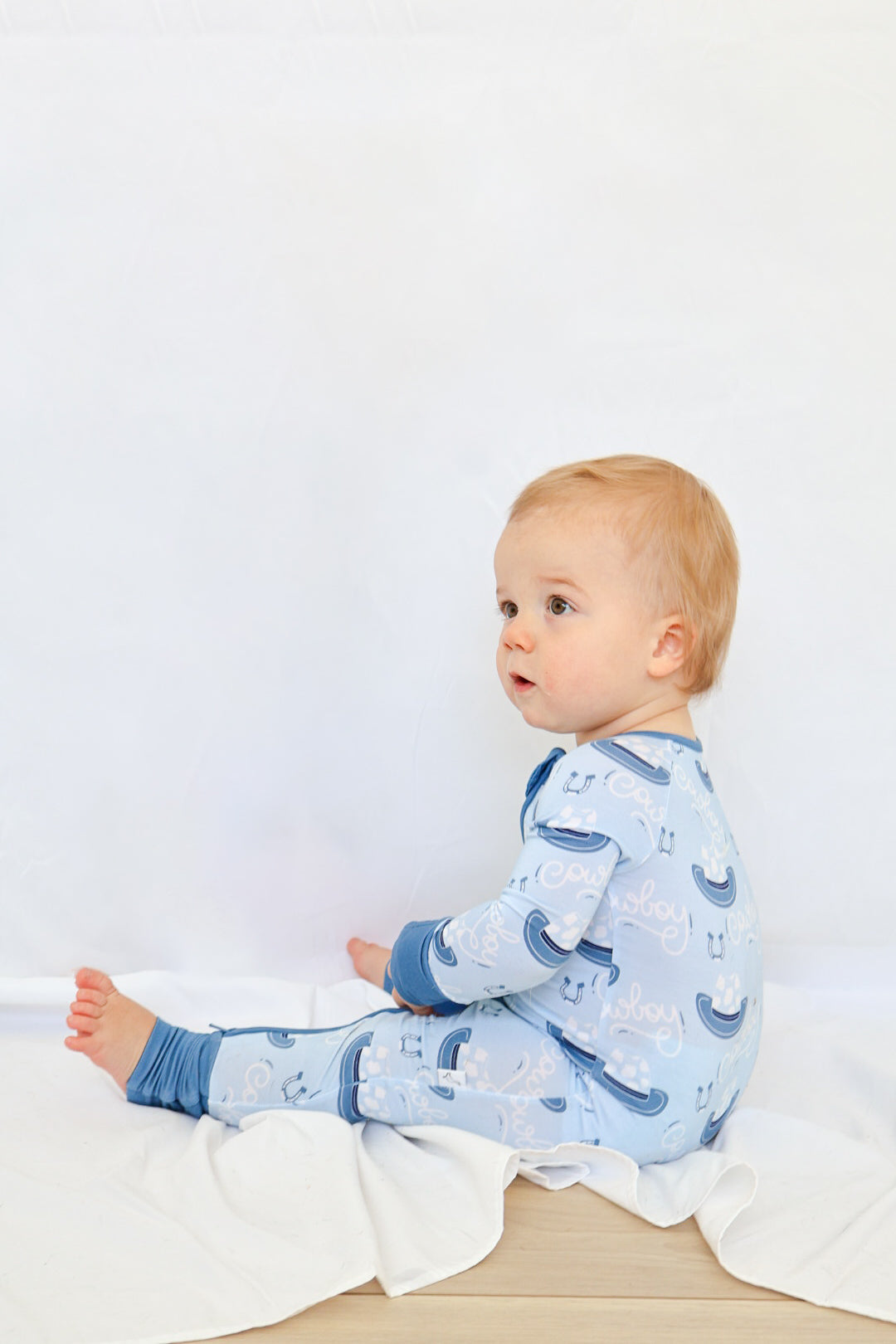 Baby Cowboy Romper - Aaria Tees Aaria Tees