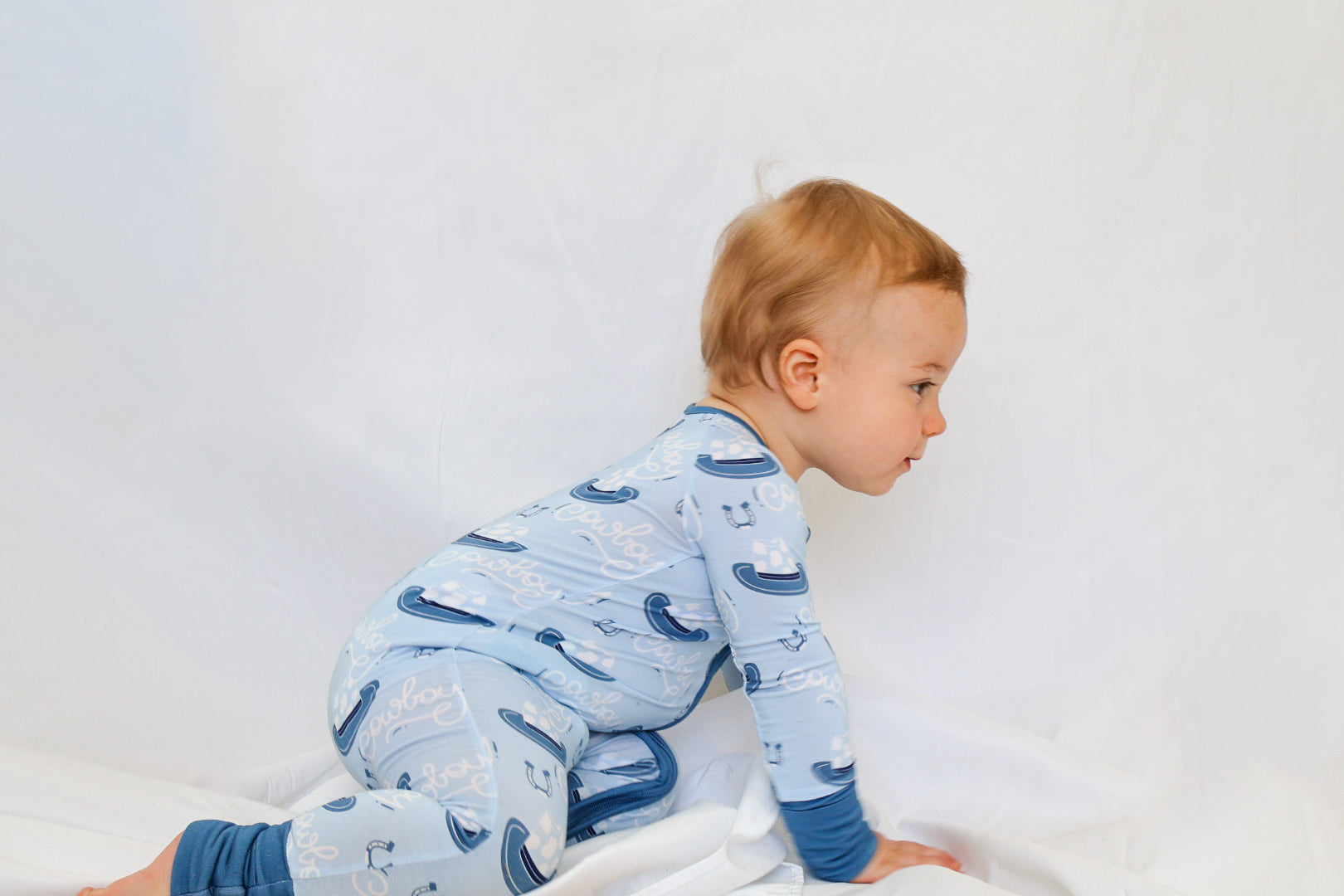 Baby Cowboy Romper - Aaria Tees Aaria Tees