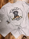 Shot Caller Hunting Men's Graphic Tee - Aaria Tees Aaria Tees