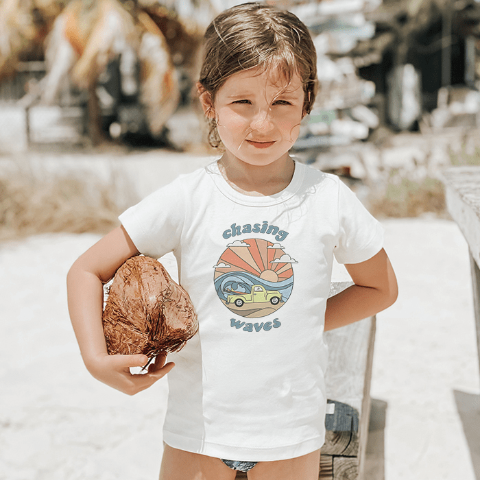 graphic tee | Chasing Waves - Aaria Tees Aaria Tees