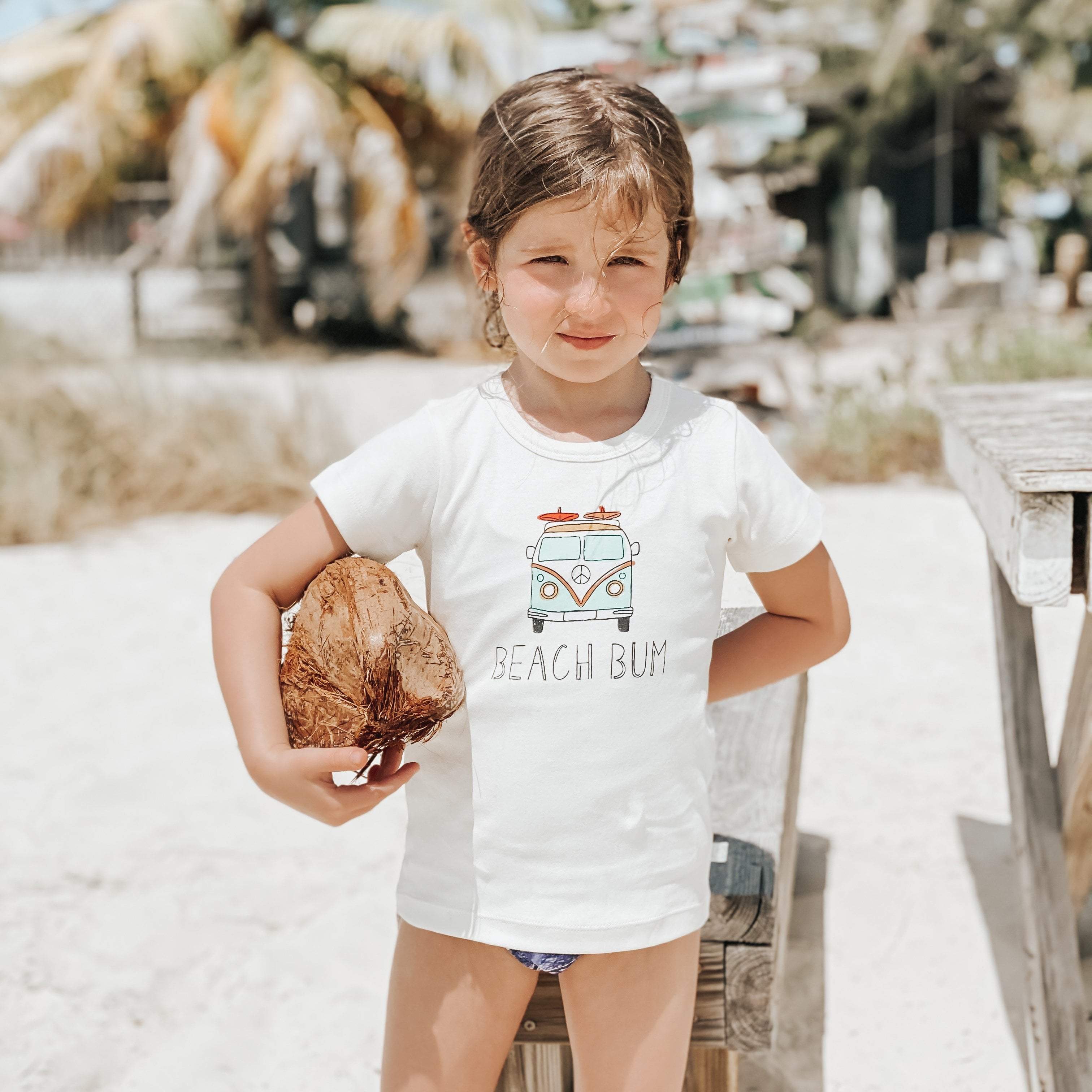 graphic tee | beach bum - Aaria Tees Aaria Tees