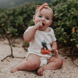graphic bodysuit | my first halloween cat - Aaria Tees Aaria Tees