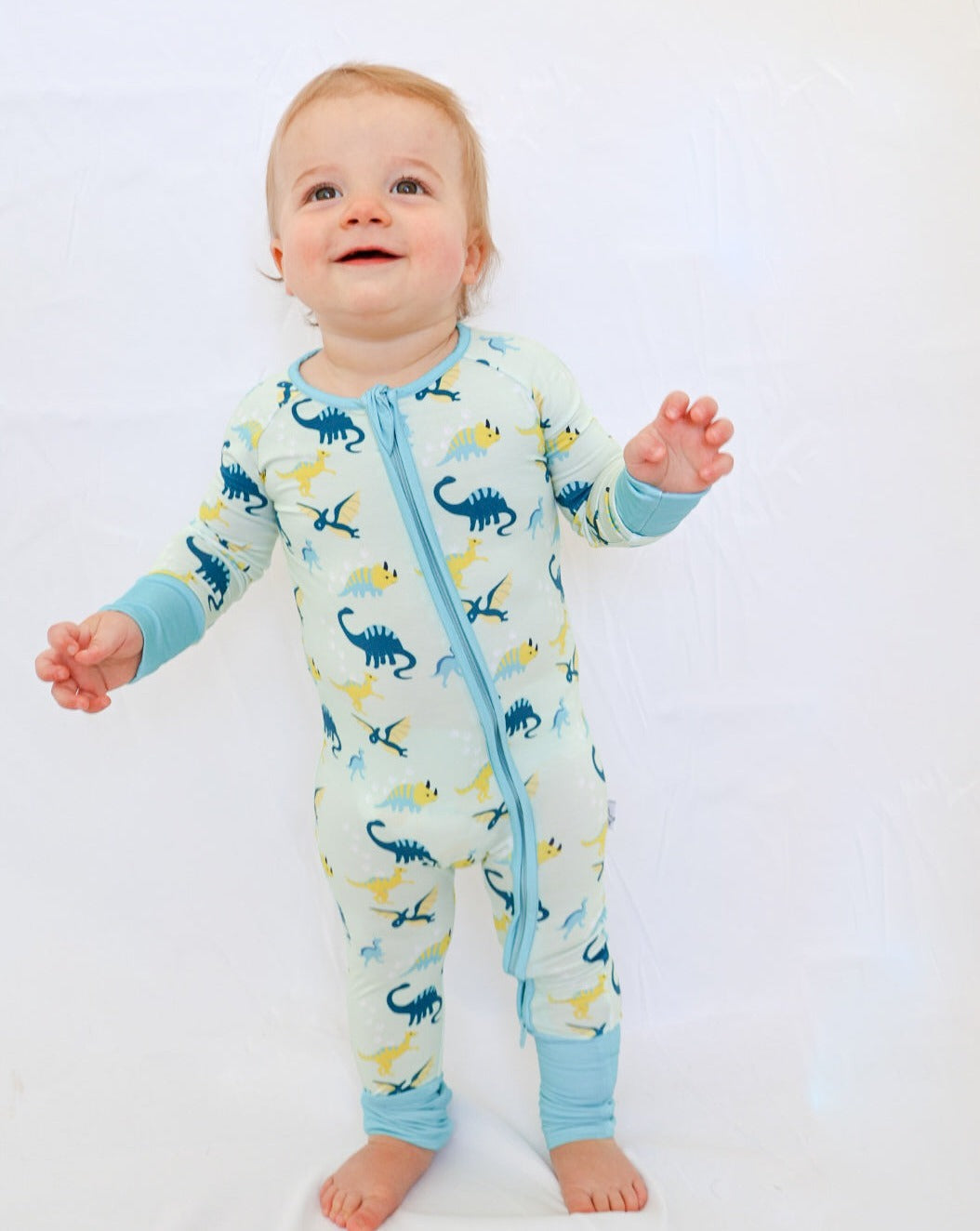 Baby Dinosaur Romper - Aaria Tees