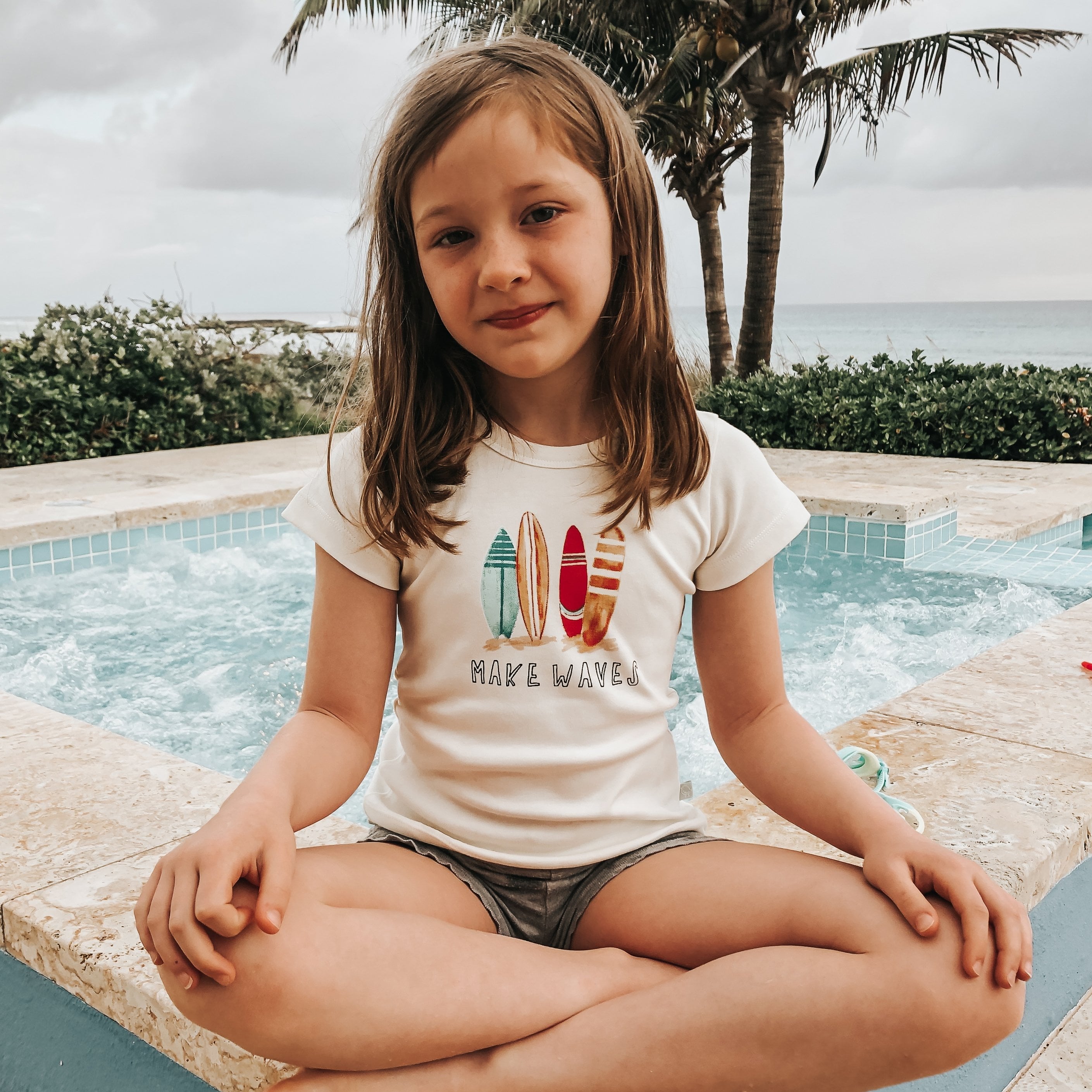 graphic tee | make waves - Aaria Tees Aaria Tees