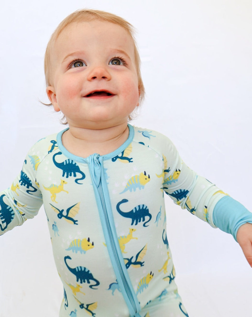 Baby Dinosaur Romper - Aaria Tees Aaria Tees