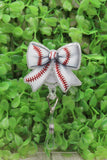 Baseball Center Bow Badge/ID Holder Reel Aaria Tees